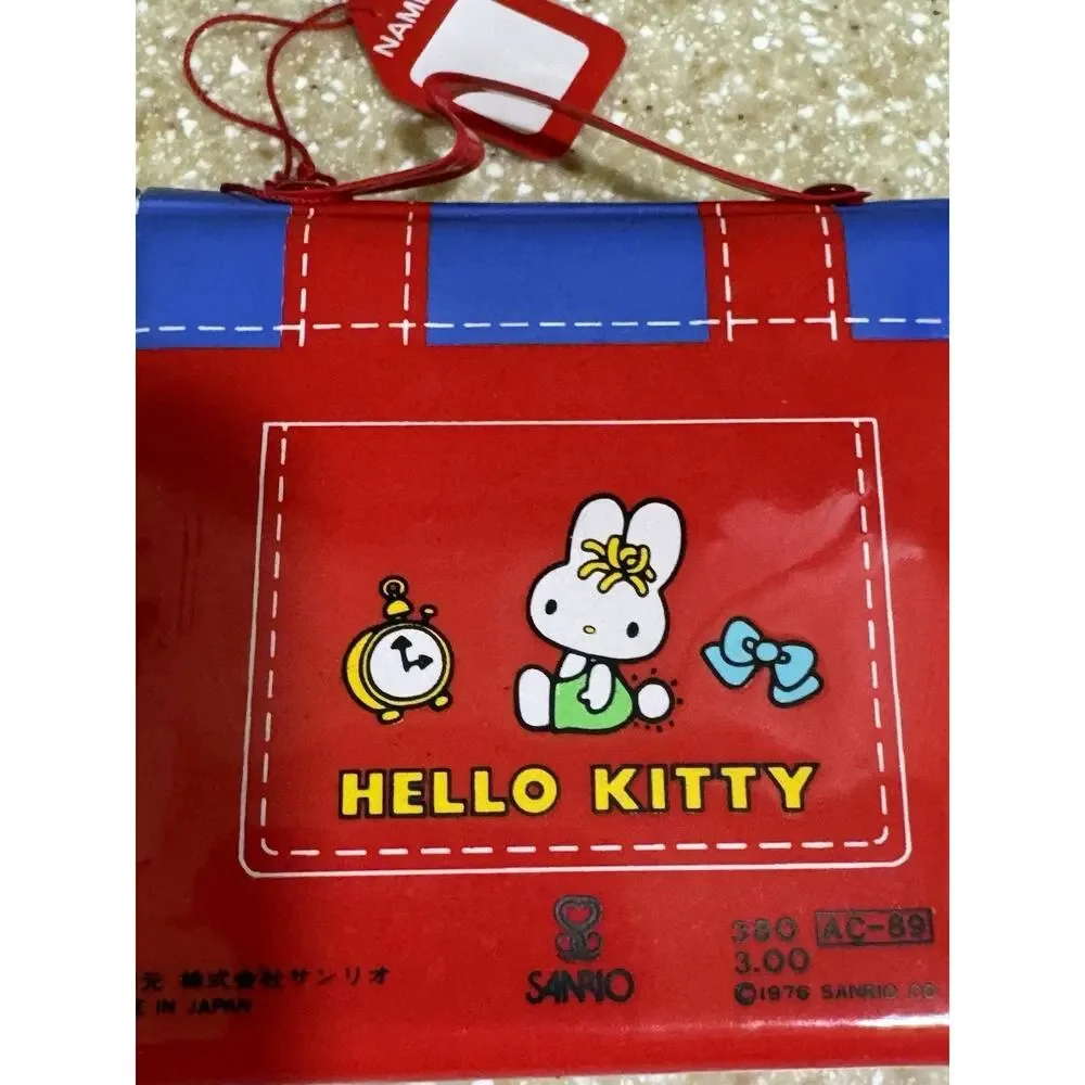 Hello Kitty 1976 Sanrio Red Suitcase Wallet with Handle 
